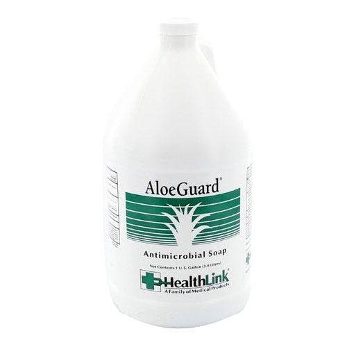 AloeGuard® Antimicrobial Soap Refill for Pump or Flip-top Bottle, 1 Gallon