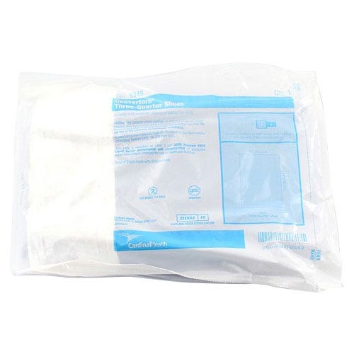 Astound® Drape 3/4 Sheet Fan Folded 57" x 76" Sterile - 20/Case