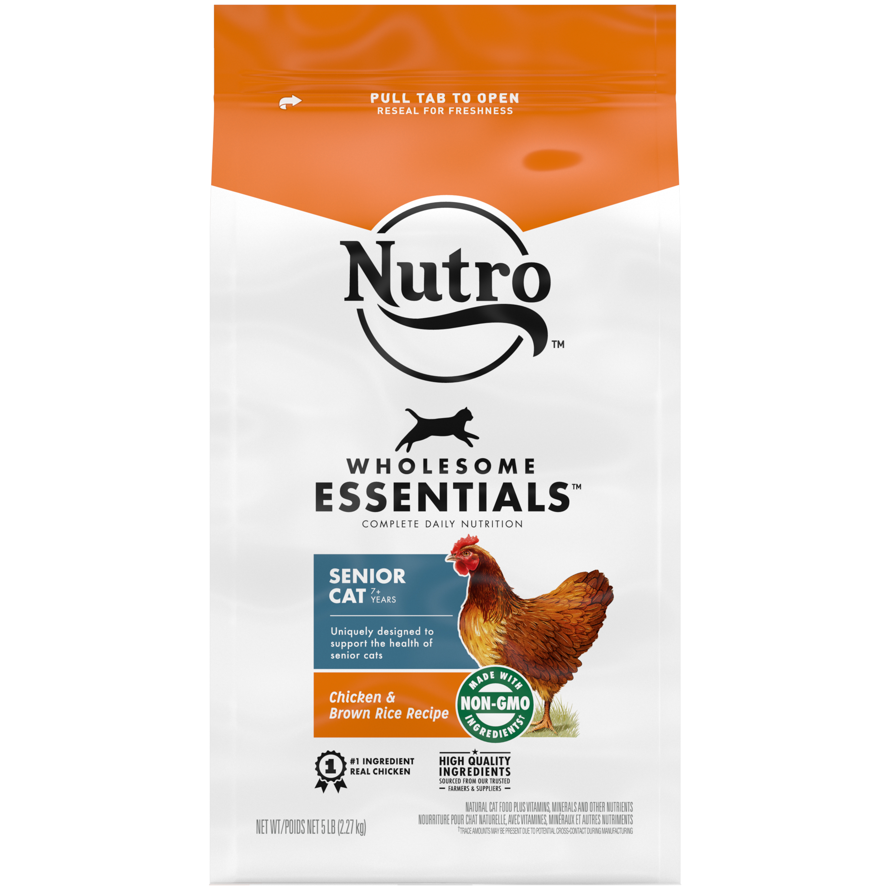 5 Lb Nutro Indoor Senior Cat Chicken & Rice - Treats