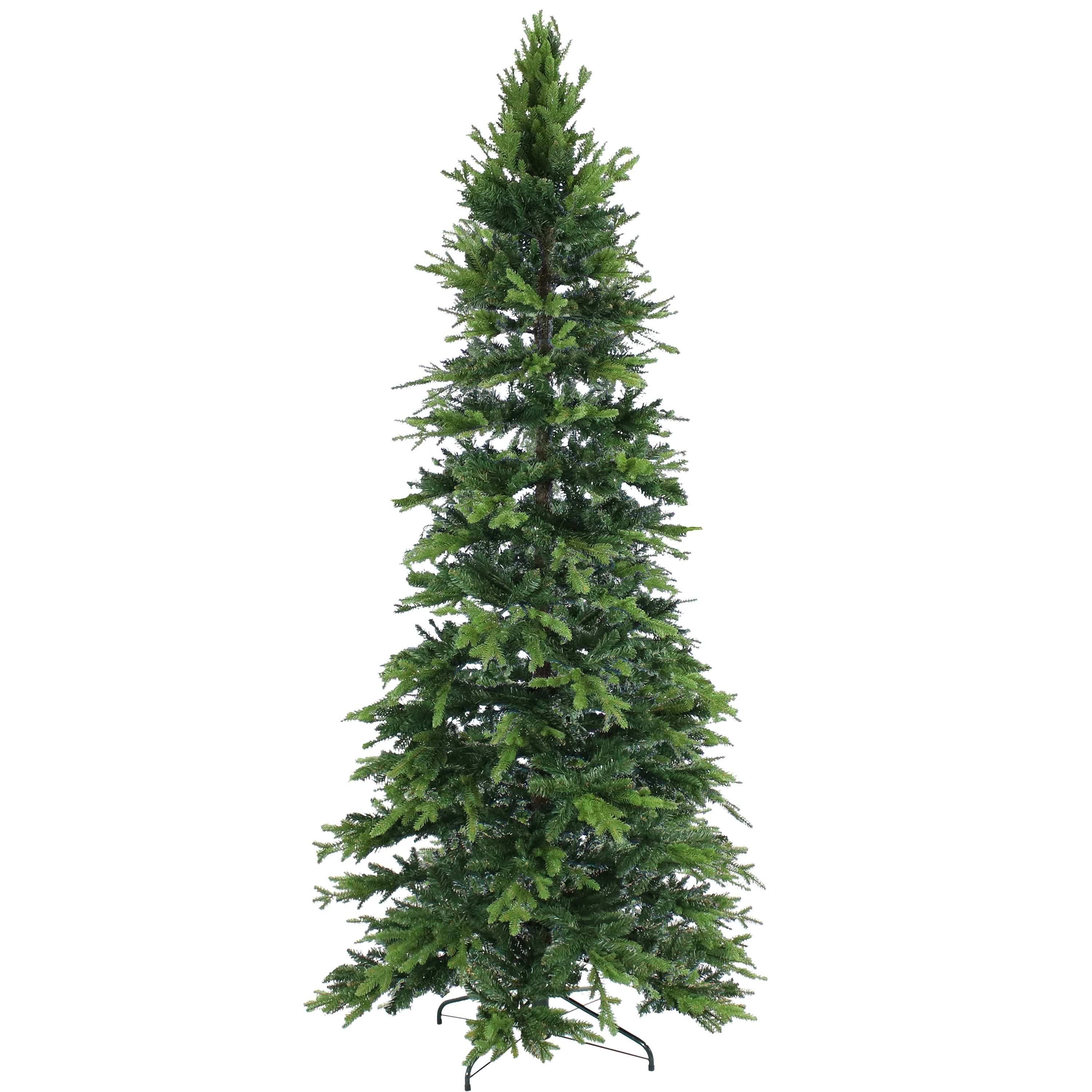 Sunnydaze Slim and Stately Artificial Christmas Tree - 8-Foot