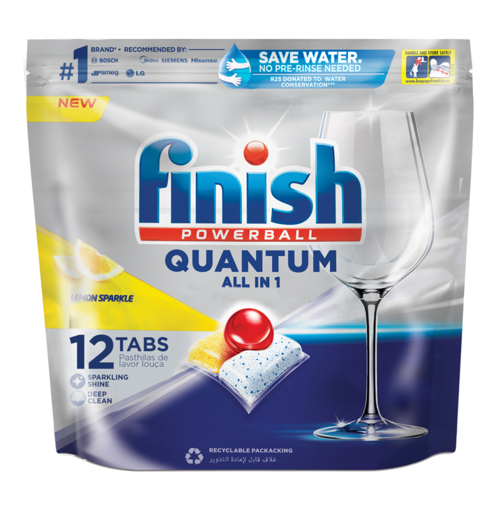 Finish Quantum Max Tablets 12 Lemon Finish® SA