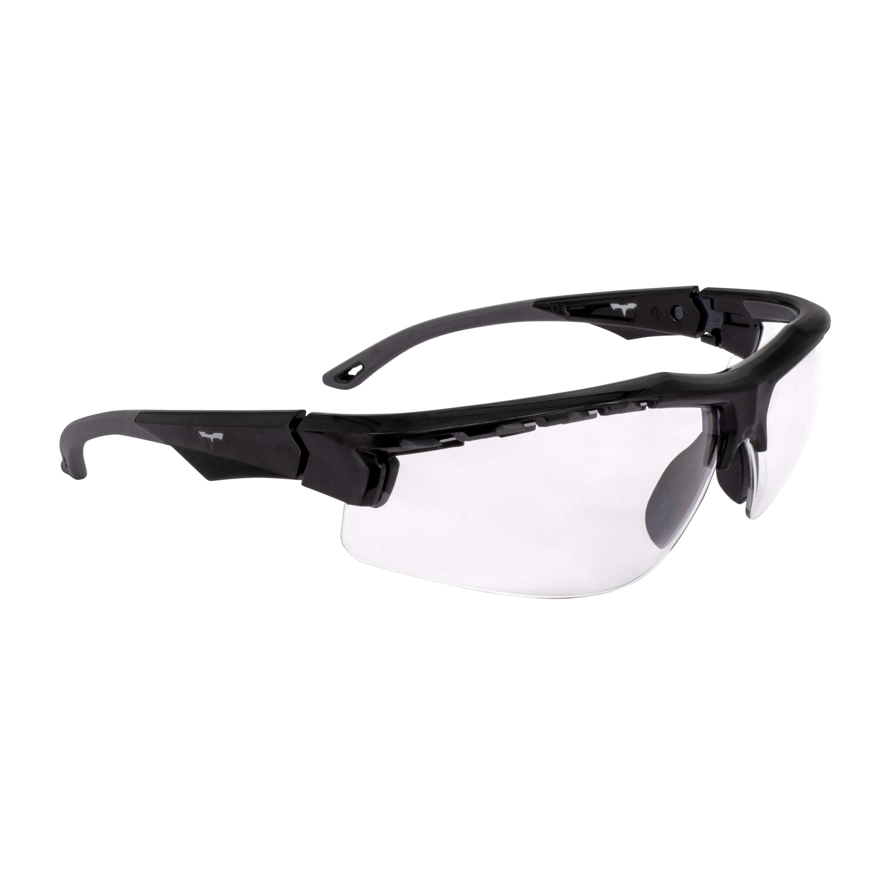 THRAXUS Elite Safety Eyewear - Gray Features - Clear Lens