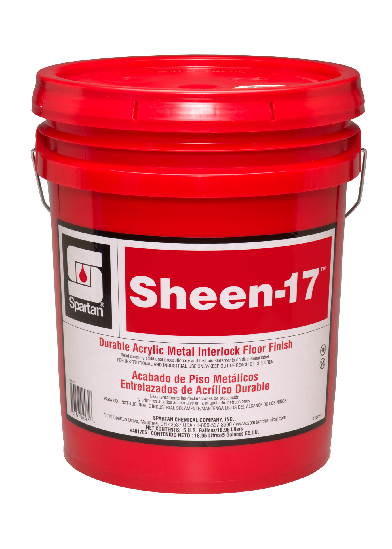 Spartan Chemical Company Sheen 17, 5 GAL PAIL