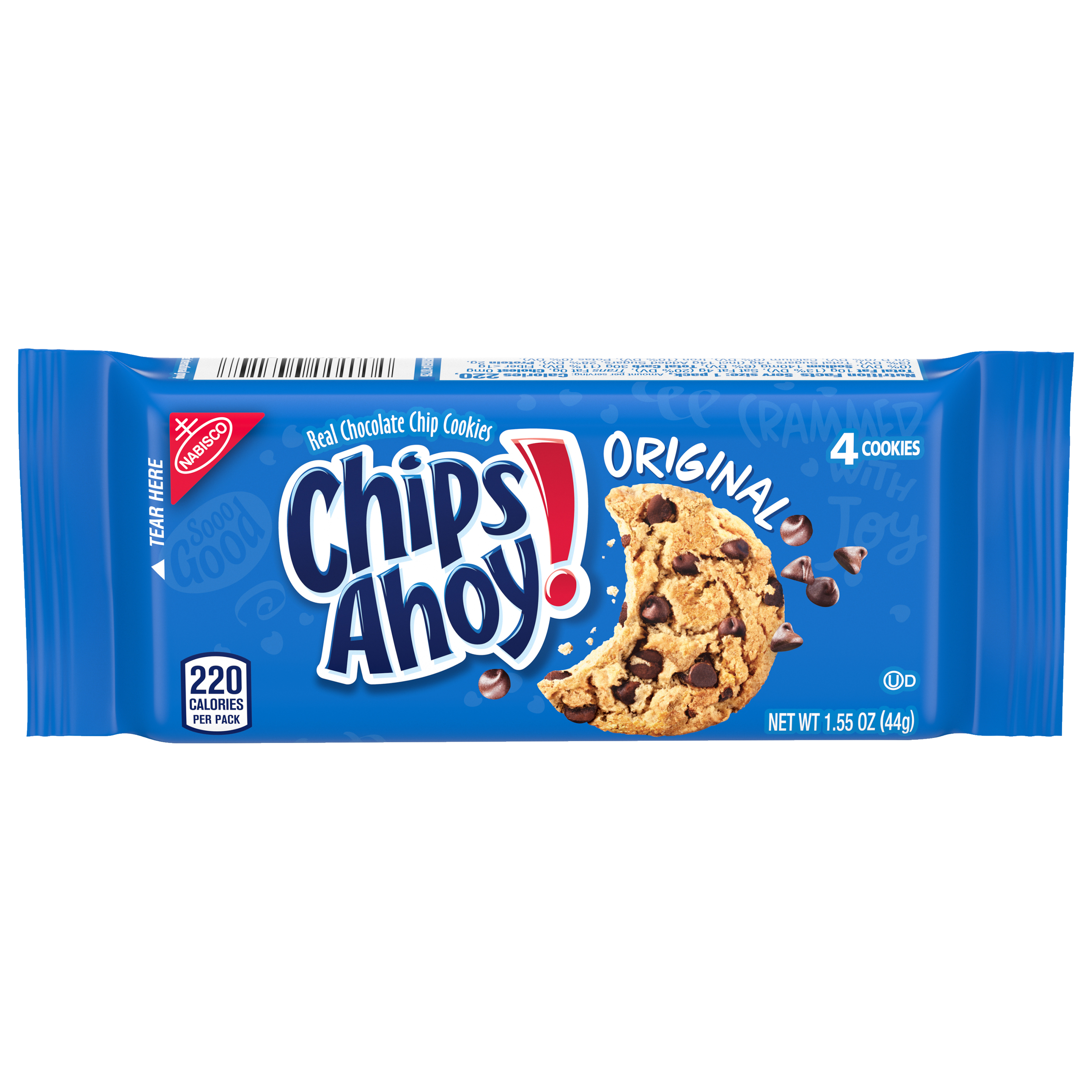 CHIPS AHOY! Original Chocolate Chip Cookies, 12 Snack Packs-1