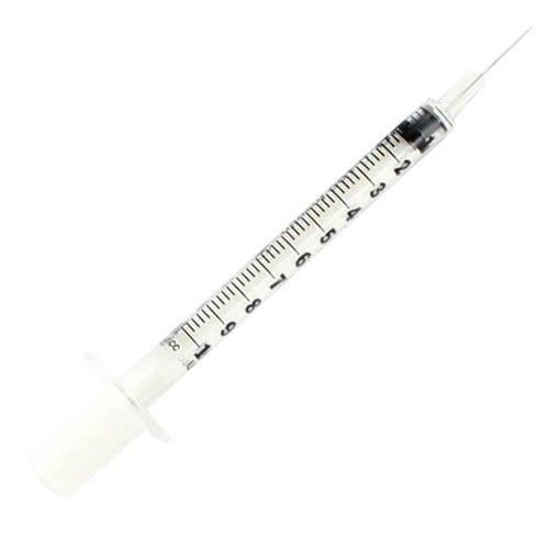 1 cc Insulin Syringe w/ 30 G x 1/2" BD Ultra-Fine™ Needle - 100/Box