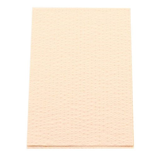 Advantage Plus® Patient Towels, 3-Ply Tissue with Poly, 18" x 13", Peach - 500/Case