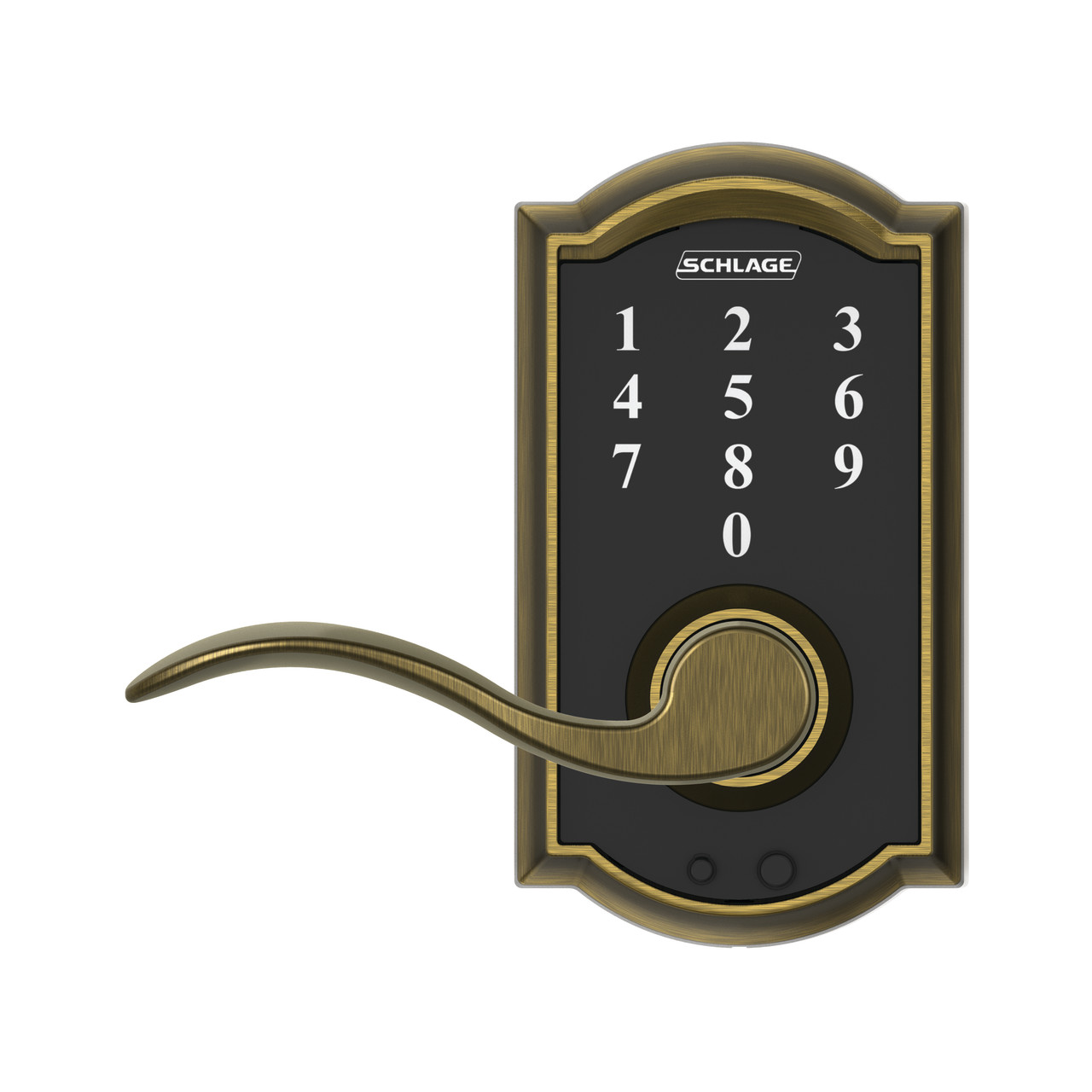 Schlage Touch™ Keyless Touchscreen Lever with Accent Lever