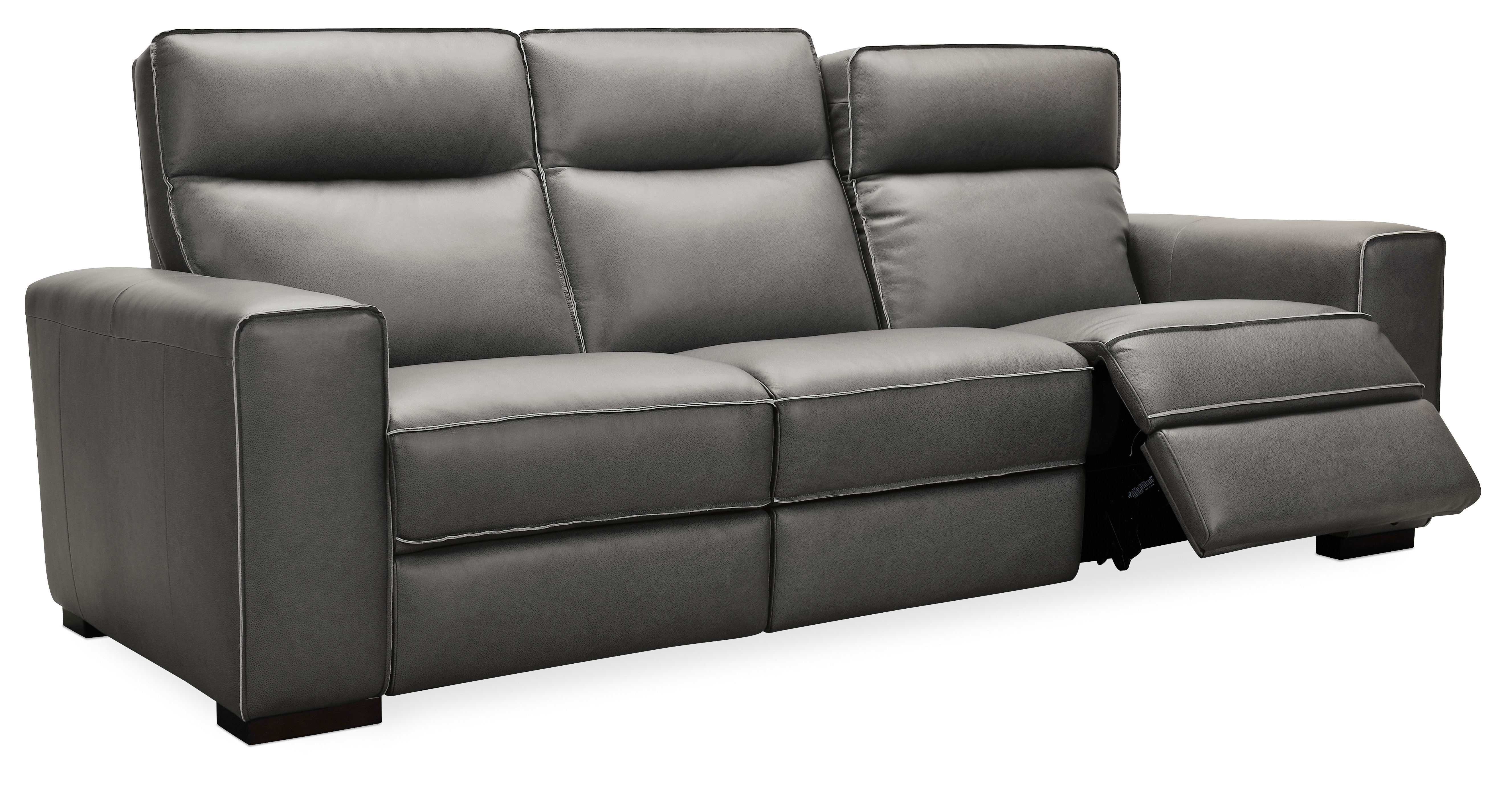 Picture of Braeburn Leather Sofa w/ Power Recliner