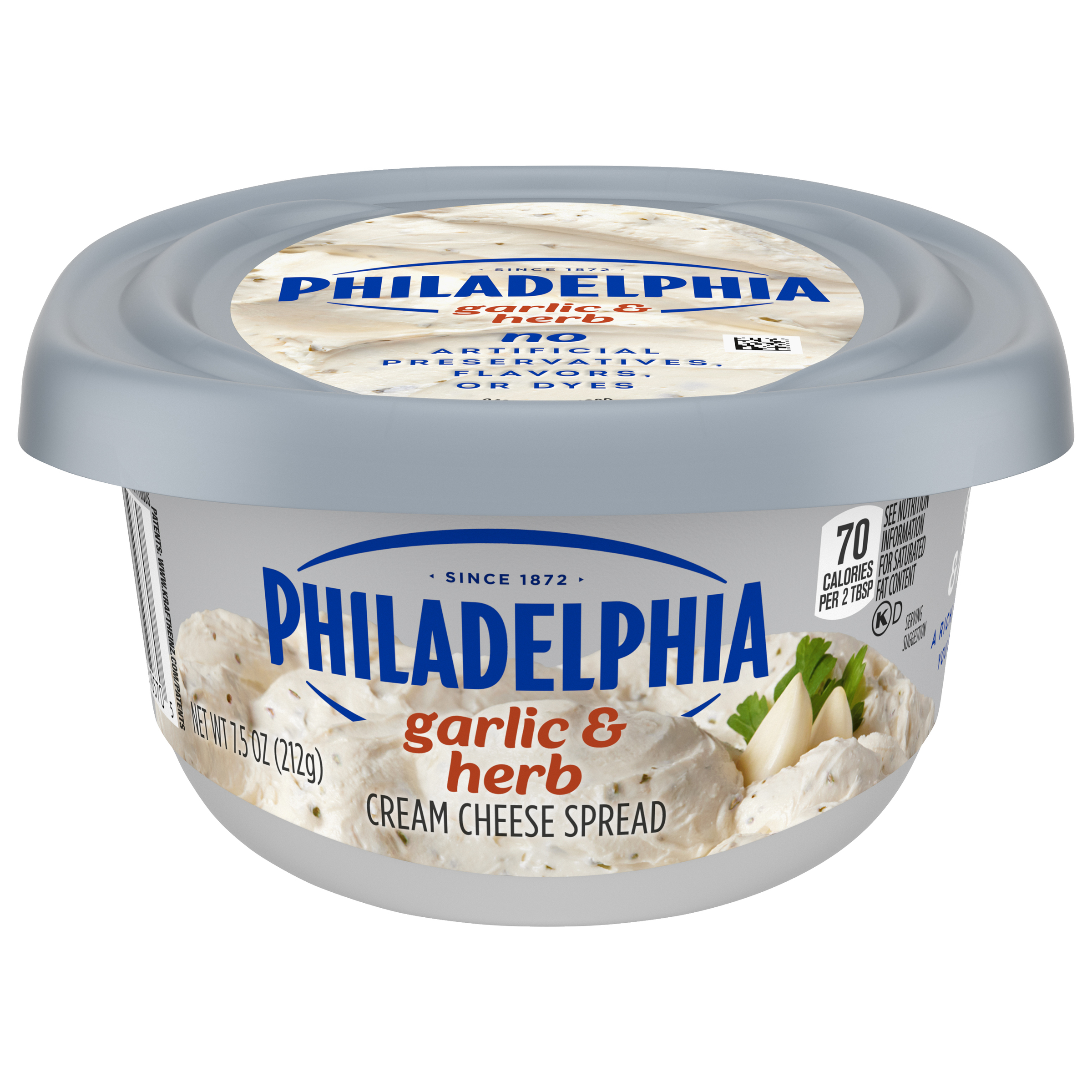 Philadelphia Garlic And Herb Cream Cheese 
