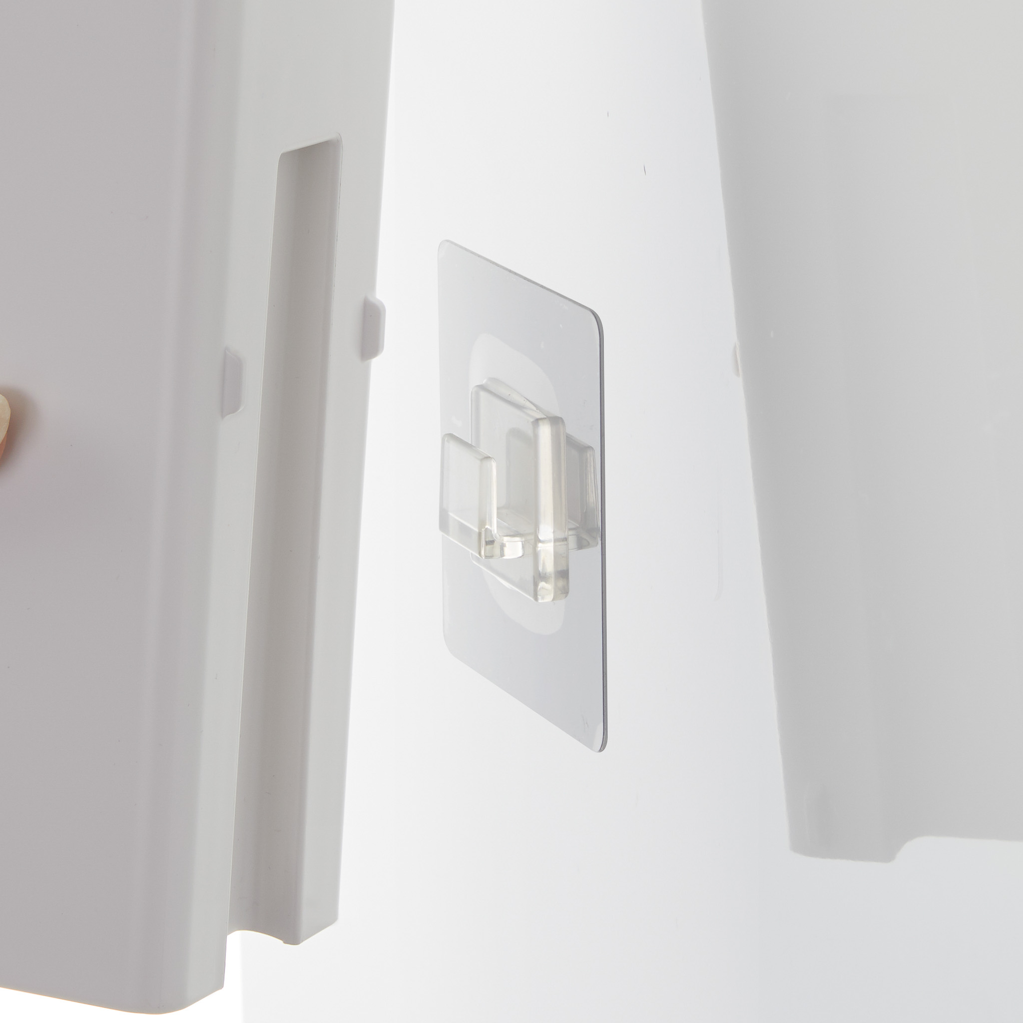 Film Hook Soap Dispenser : Easy Film Hook Mounting