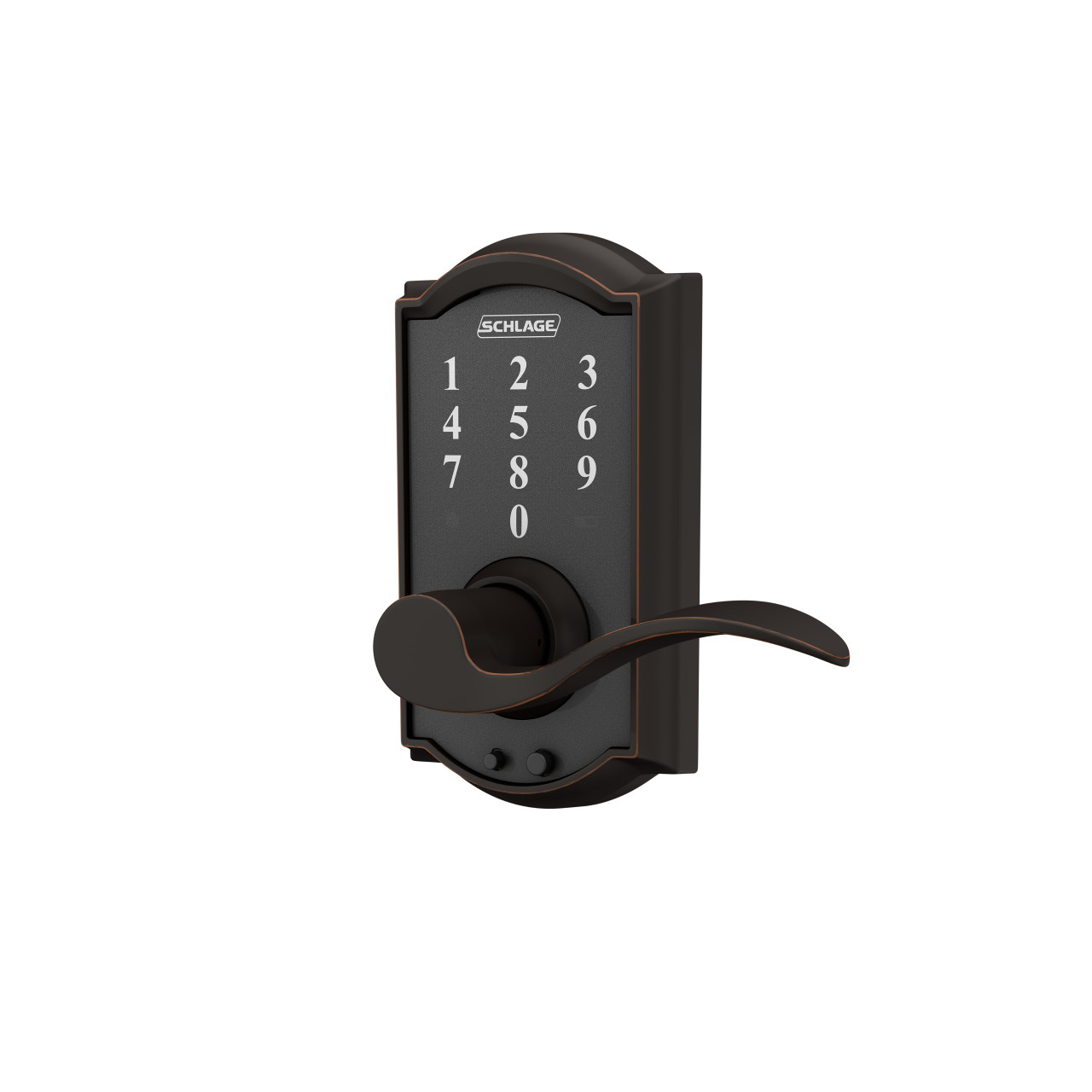 Schlage Touch™ Keyless Touchscreen Lever with Accent Lever