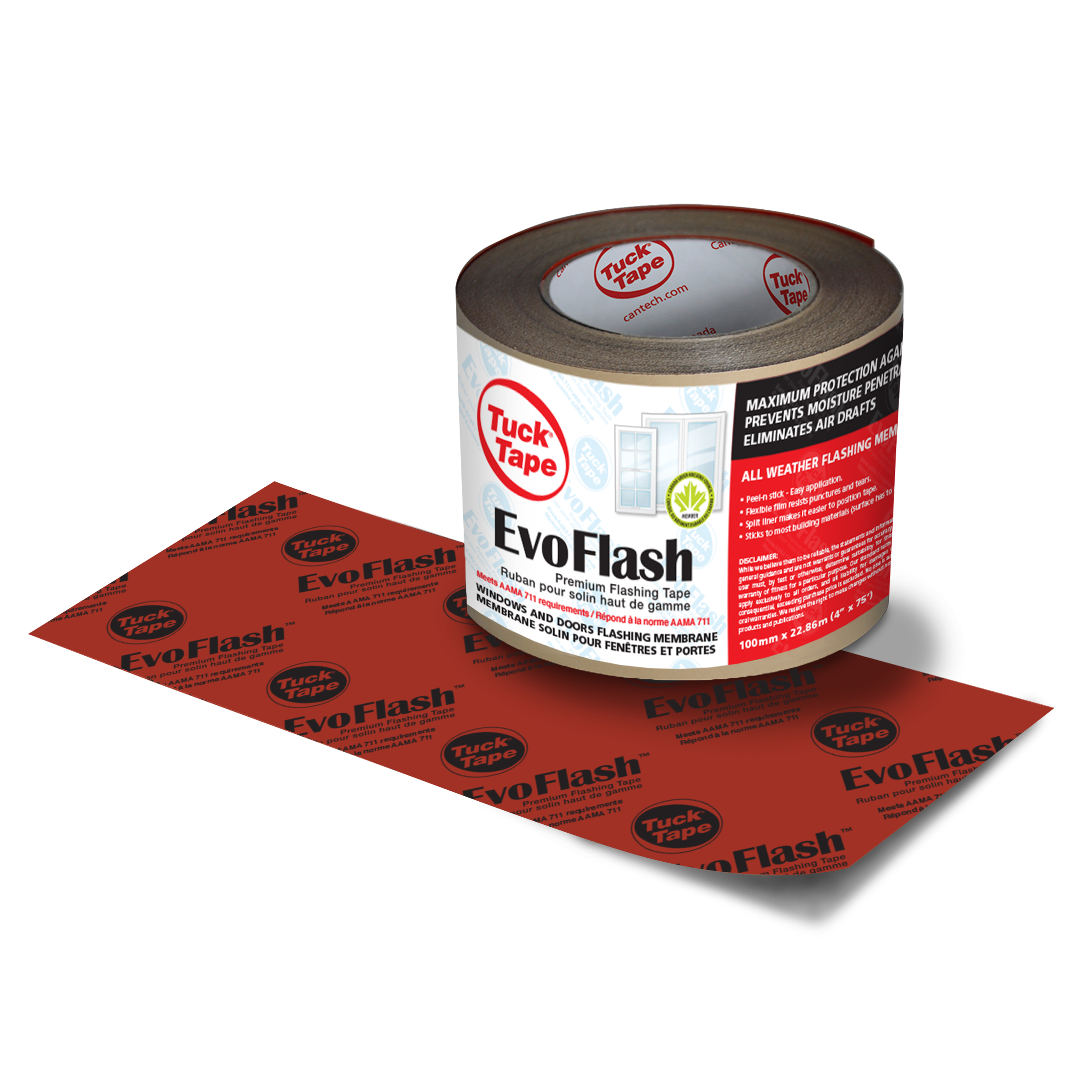 EvoFlash Flashing Tape Tuck Building