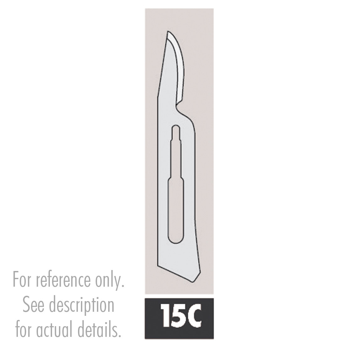 ACE #15C Blades Stainless Steel Sterile -100/Box