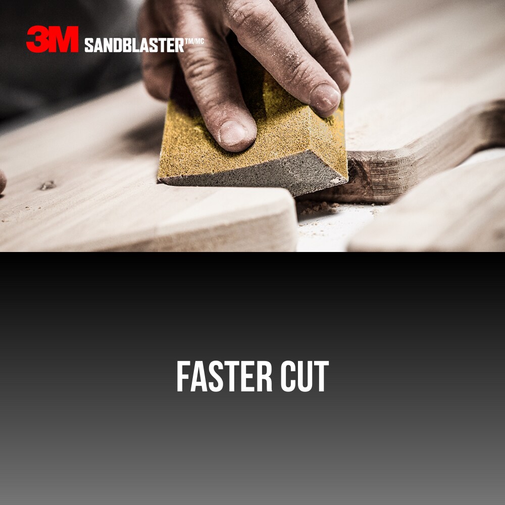 SKU 7100267839 | 3M™ SandBlaster™ Advanced Sanding Sanding Sponge 20909-36