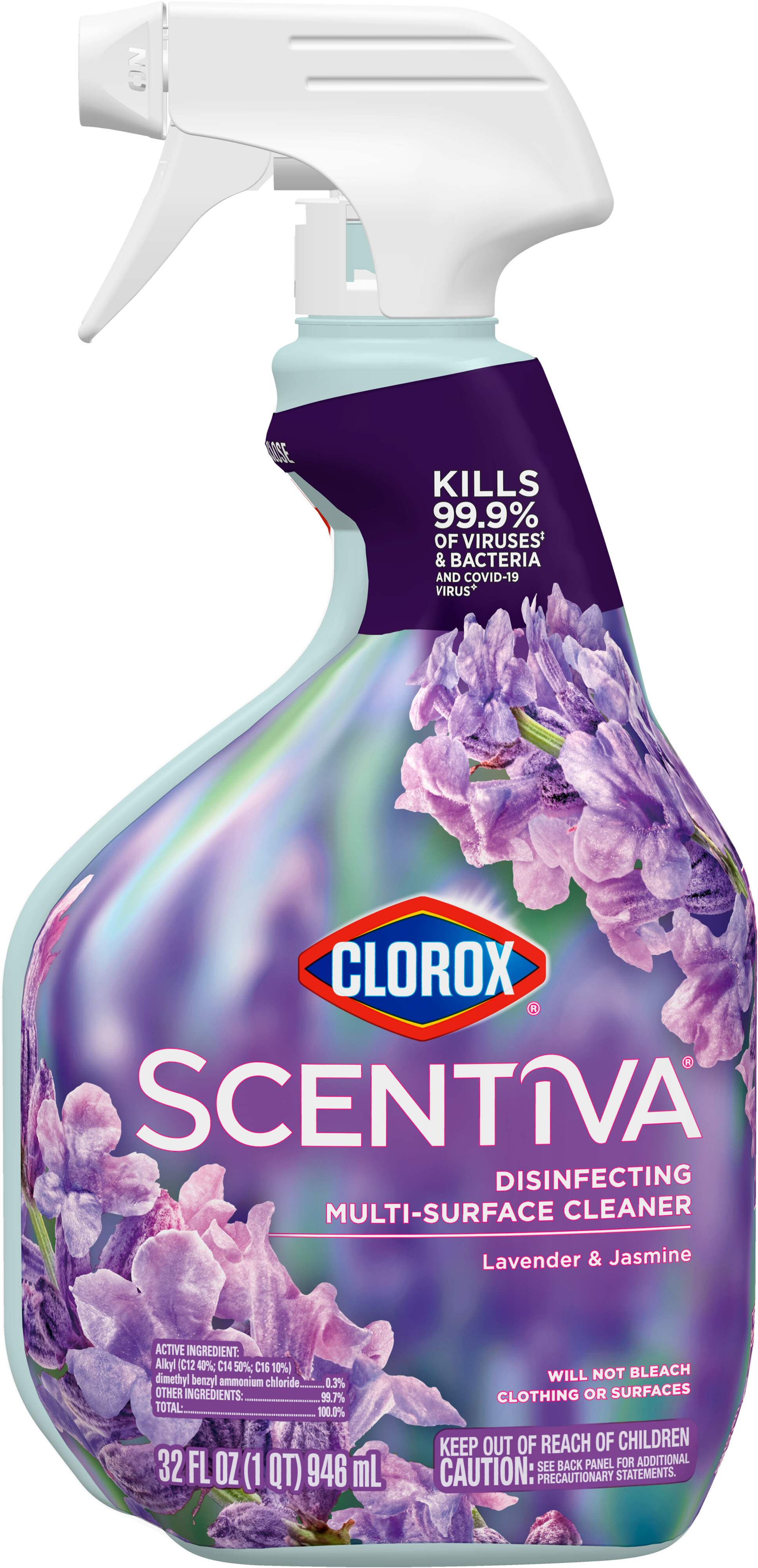 Clorox Scentiva Multi-Surface Cleaner 12/cs