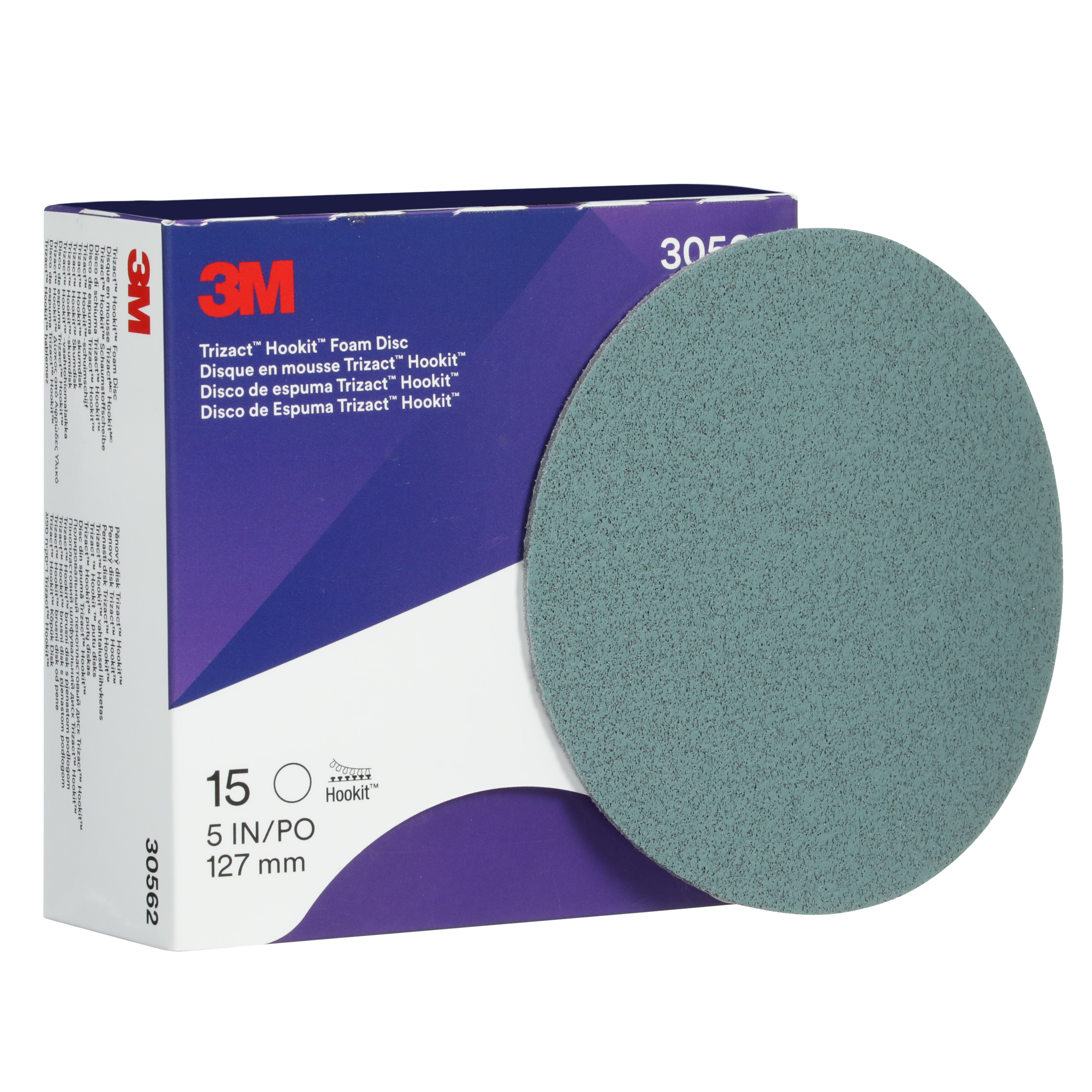 SKU 7000120107 | 3M™ Trizact™ Hookit™ Foam Abrasive Disc 30562