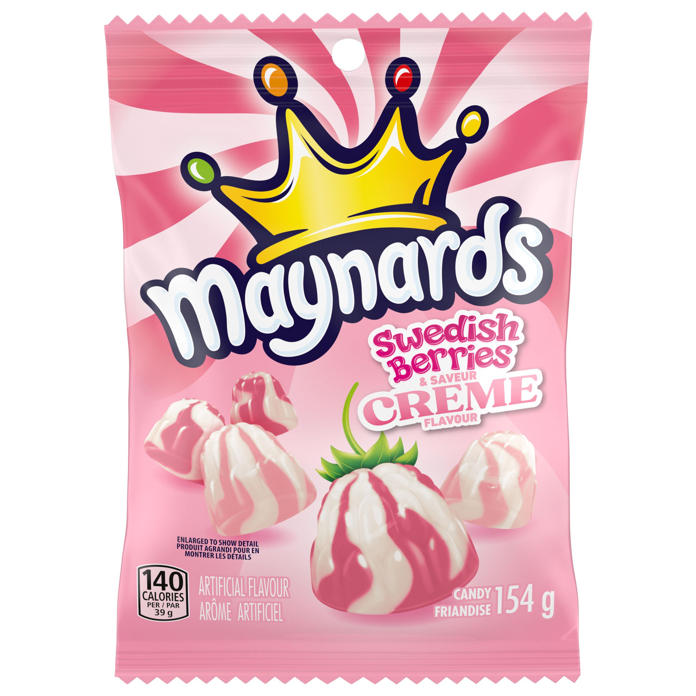 MAYNARDS SWEDISH BERRIES & CREME 154G