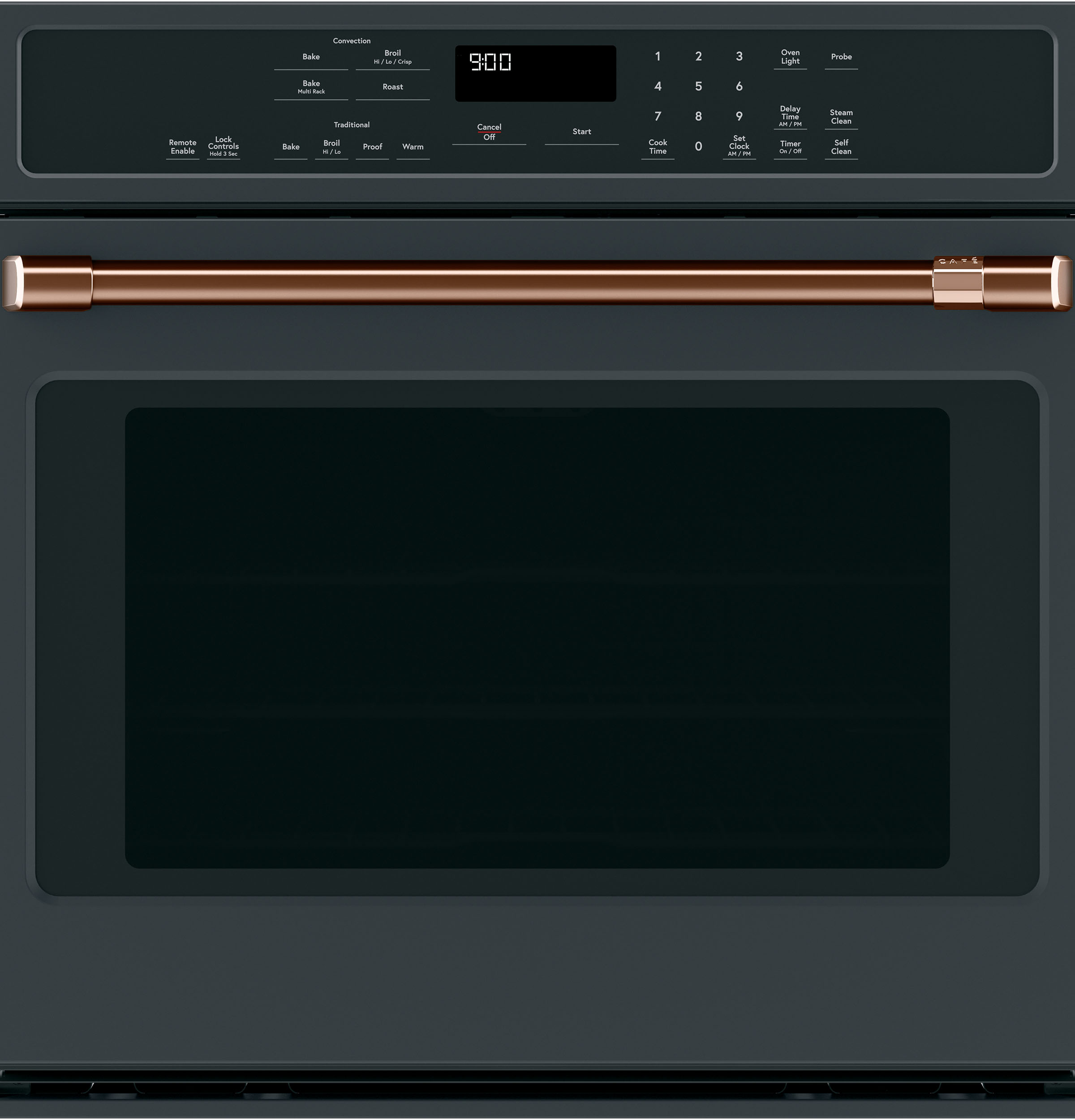 30" Width Hndl Kit for Sgl Wall Ovens Brushed Copper For use w/ Wall Ovens — Not Connectable view 3