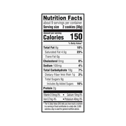 Nutrition Facts