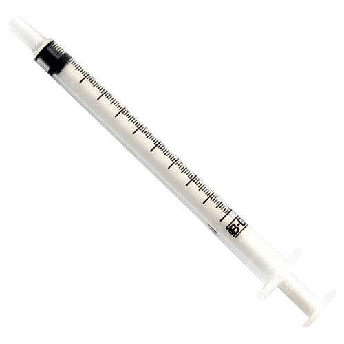 1 cc Tuberculin Syringe, Slip Tip - 200/Box