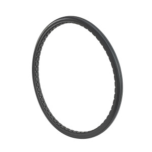 Full Profile Urethane DG Aeroflex Solid Tire with Slightly Ribbed Tread, Black, 25-501, 22 x 1-1/4 Inch
