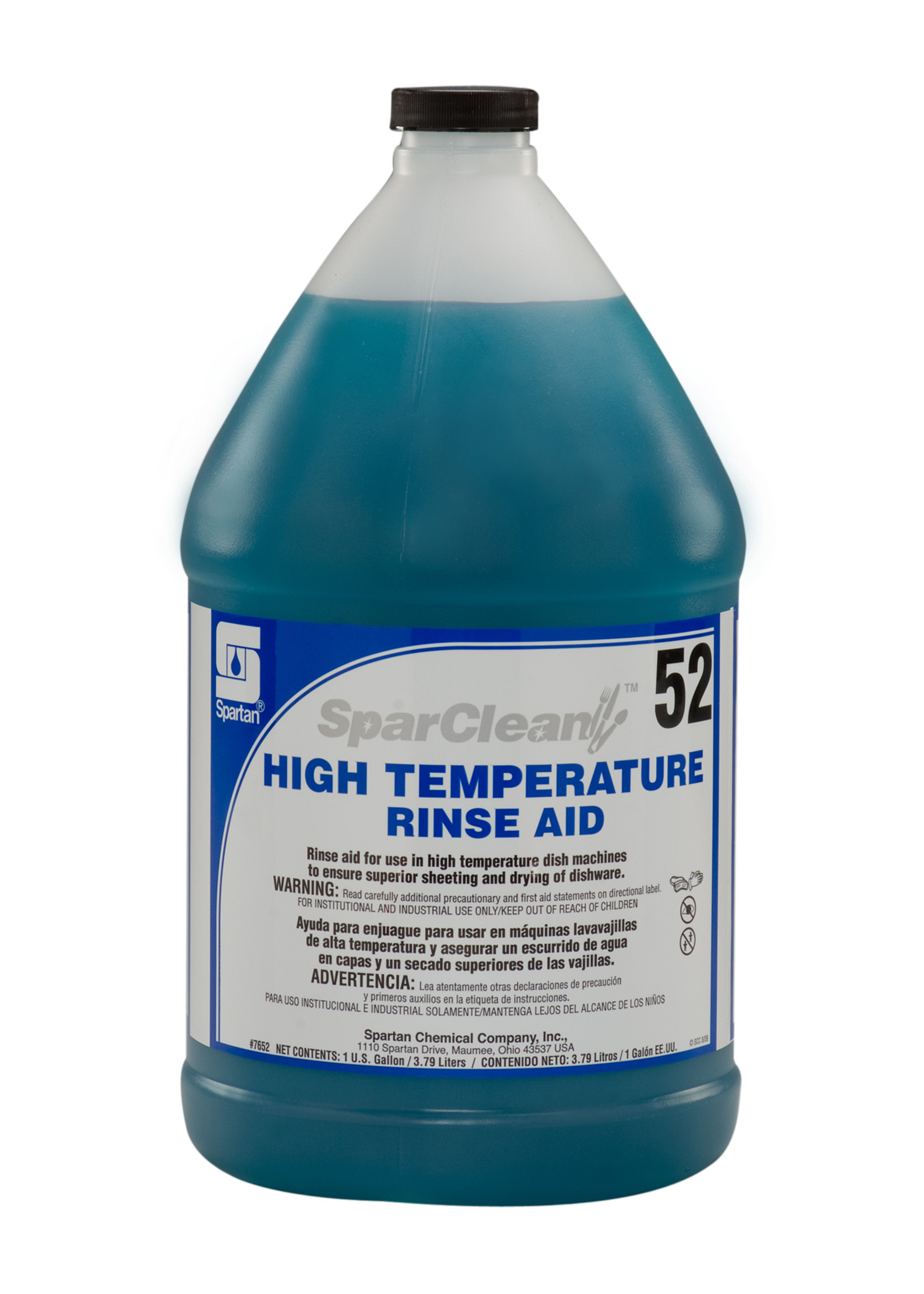 Spartan Chemical Company SparClean High Temperature Rinse Aid 52, 1 GAL 4/CSE