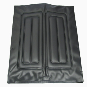 Back Upholstery, Black, 16 x 18 Inch