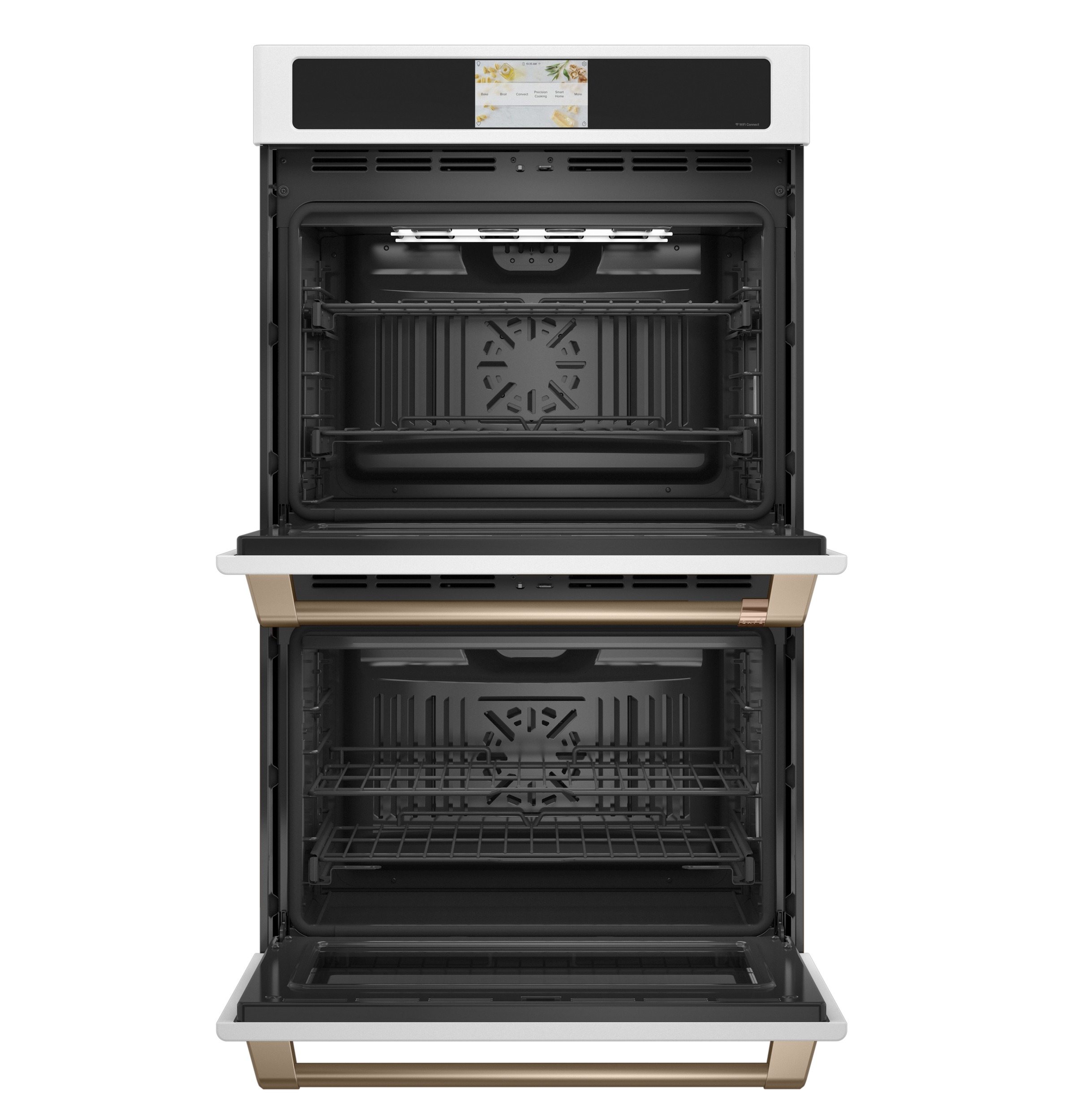 30" Width — Dbl Elec — Slf & Stm Cln — Conv (Both) — 7" Full-Clr Tch LCD Scrn — 4x Roller Rck, Meat Prb — Prec Ckg, Hot-Air Fry, Stm-Assist — Connectable via built-in WiFi — Est Drop Date = JUN-26 view 5
