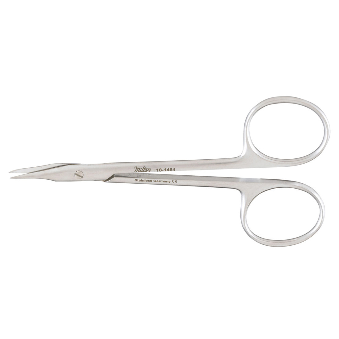 Stevens Tenotomy Scissors, 4-1/8", Curved, Short Blades w/Sharp Points