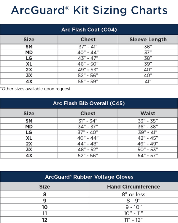 Sizing Chart