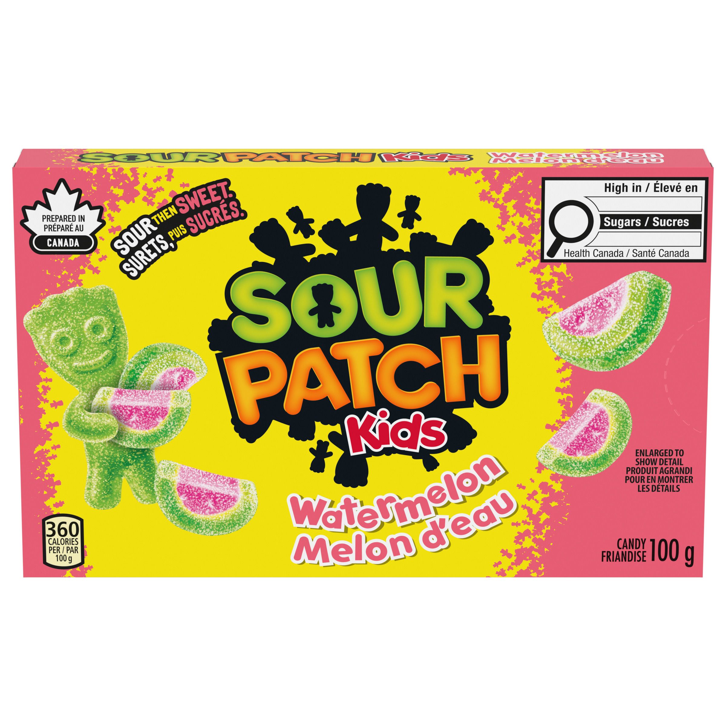 Maynards Sour Patch Kids Watermelon, Candy 100g-thumbnail-1