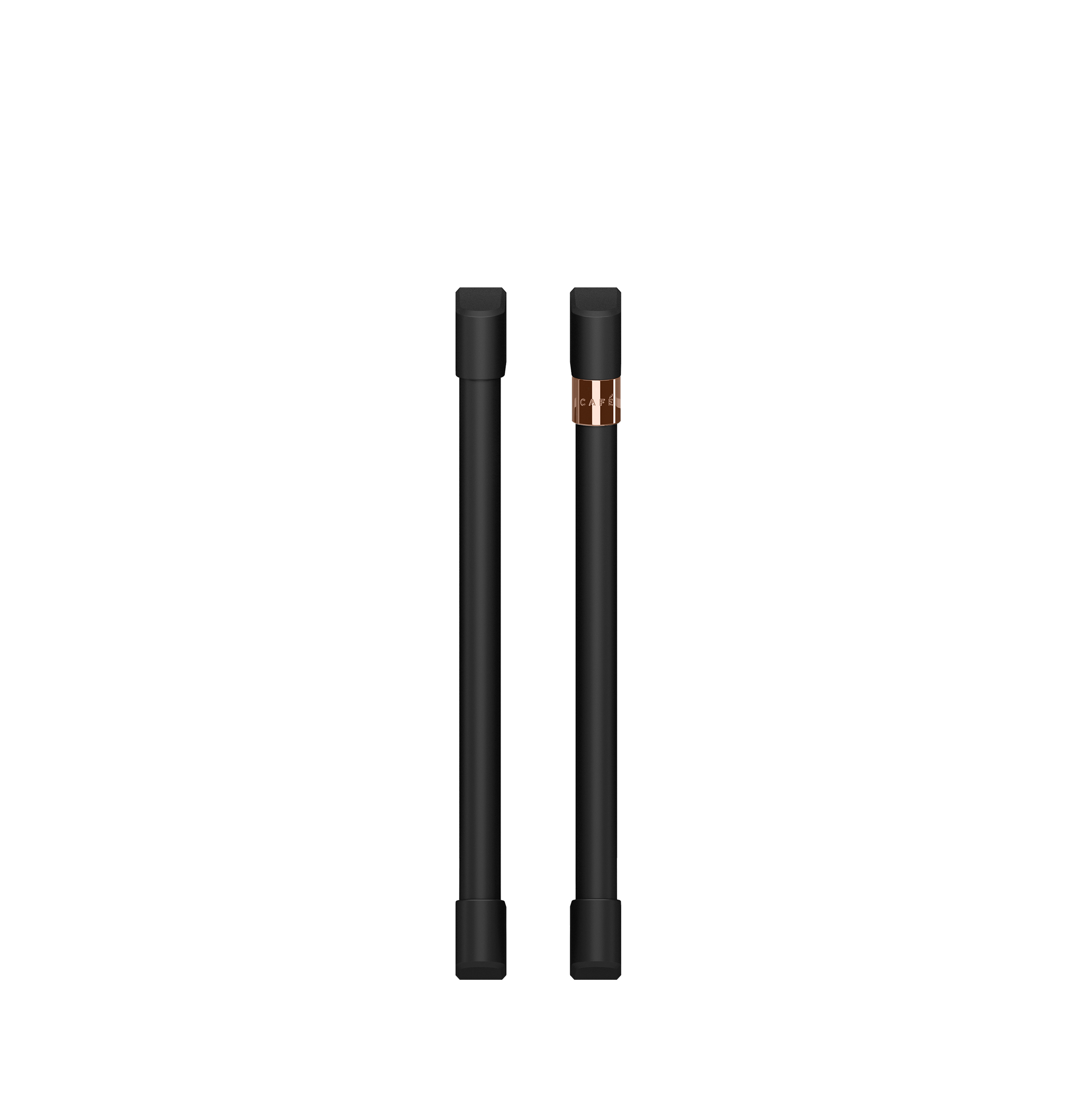 30" Width Hndl & Knob Kit for French-Dr Sgl Wall Ovens Flat Black For use w/ Wall Ovens — Not Connectable