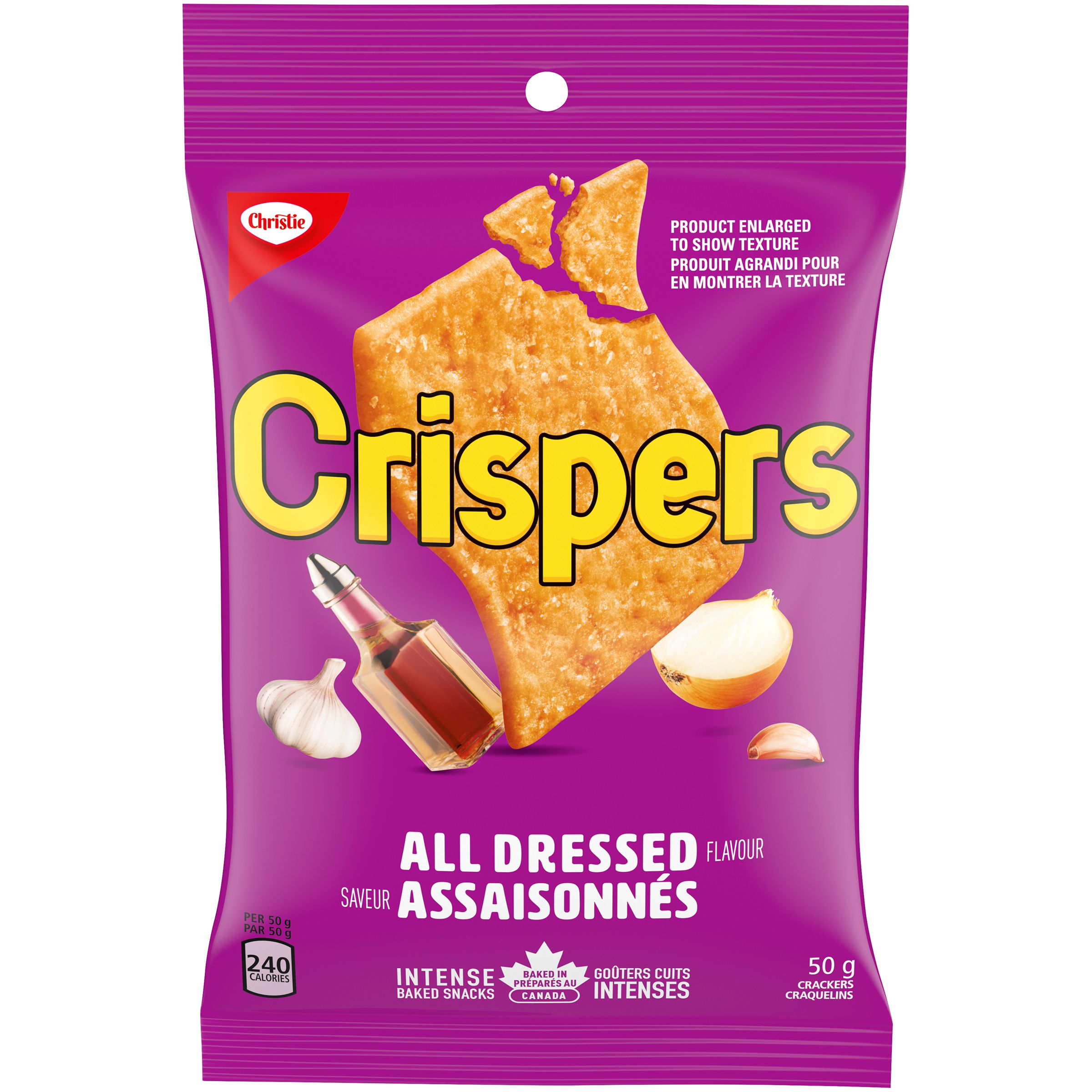Crispers All Dressed Crackers 50 G