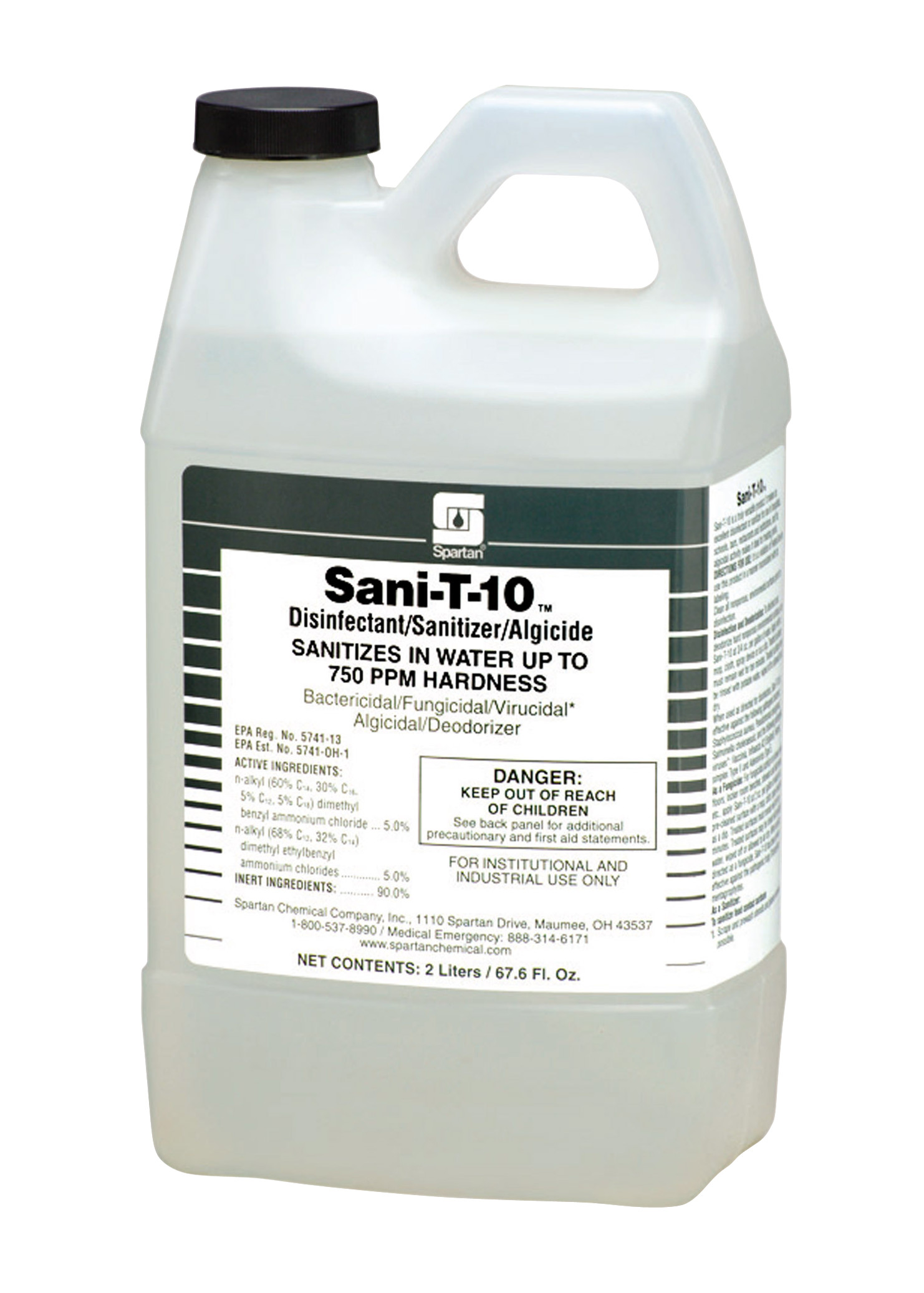 Spartan Chemical Company Sani-T-10, 2 LITER 4/CS