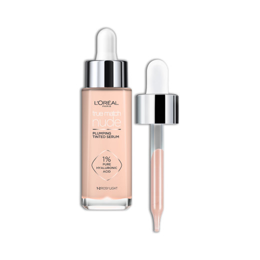 l'oréal paris true match nude fondöten serum 1-2 rosy light