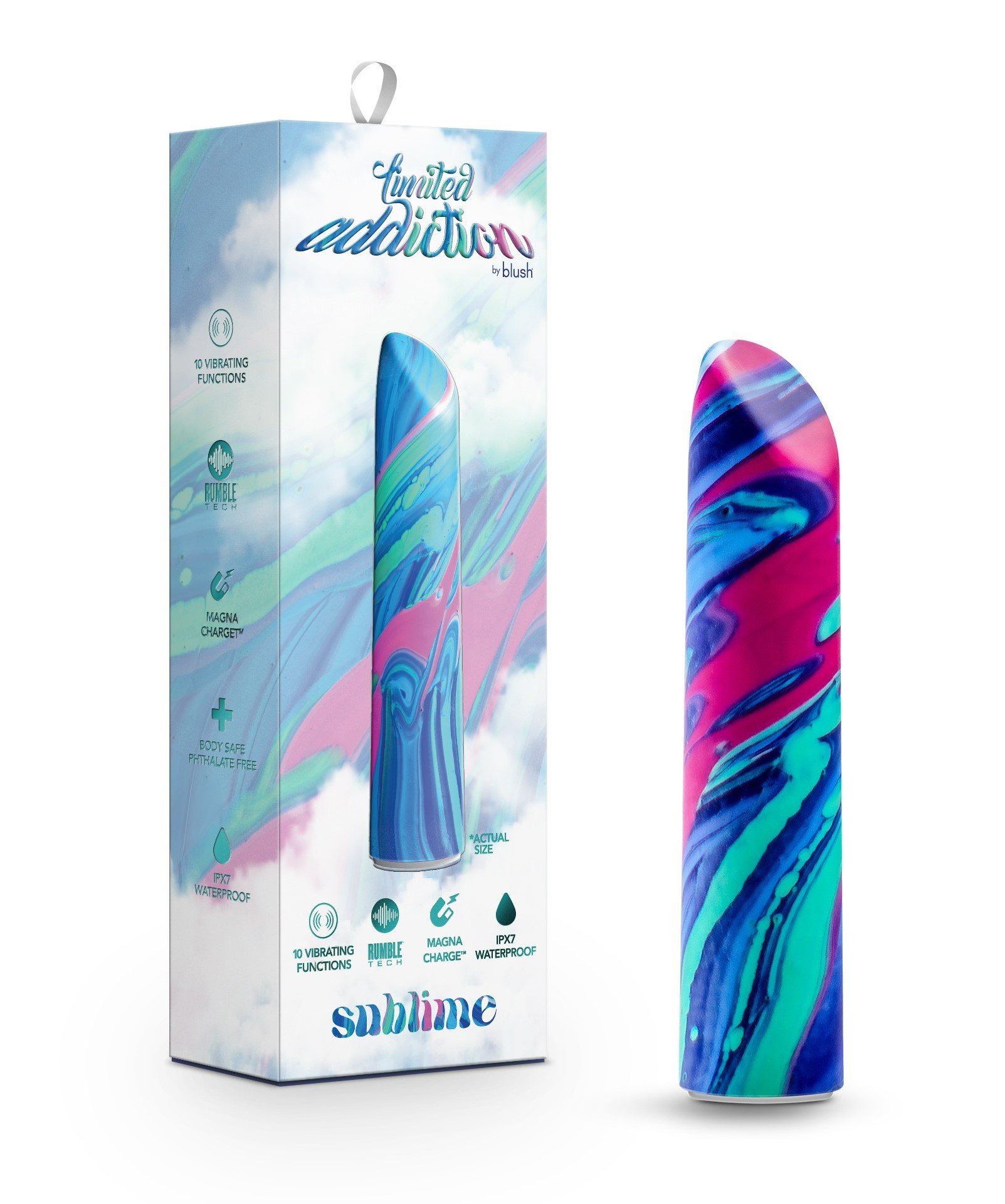 Blush Limited Addiction Sublime Power Vibe Alexandrite 4-Inch Vibrator