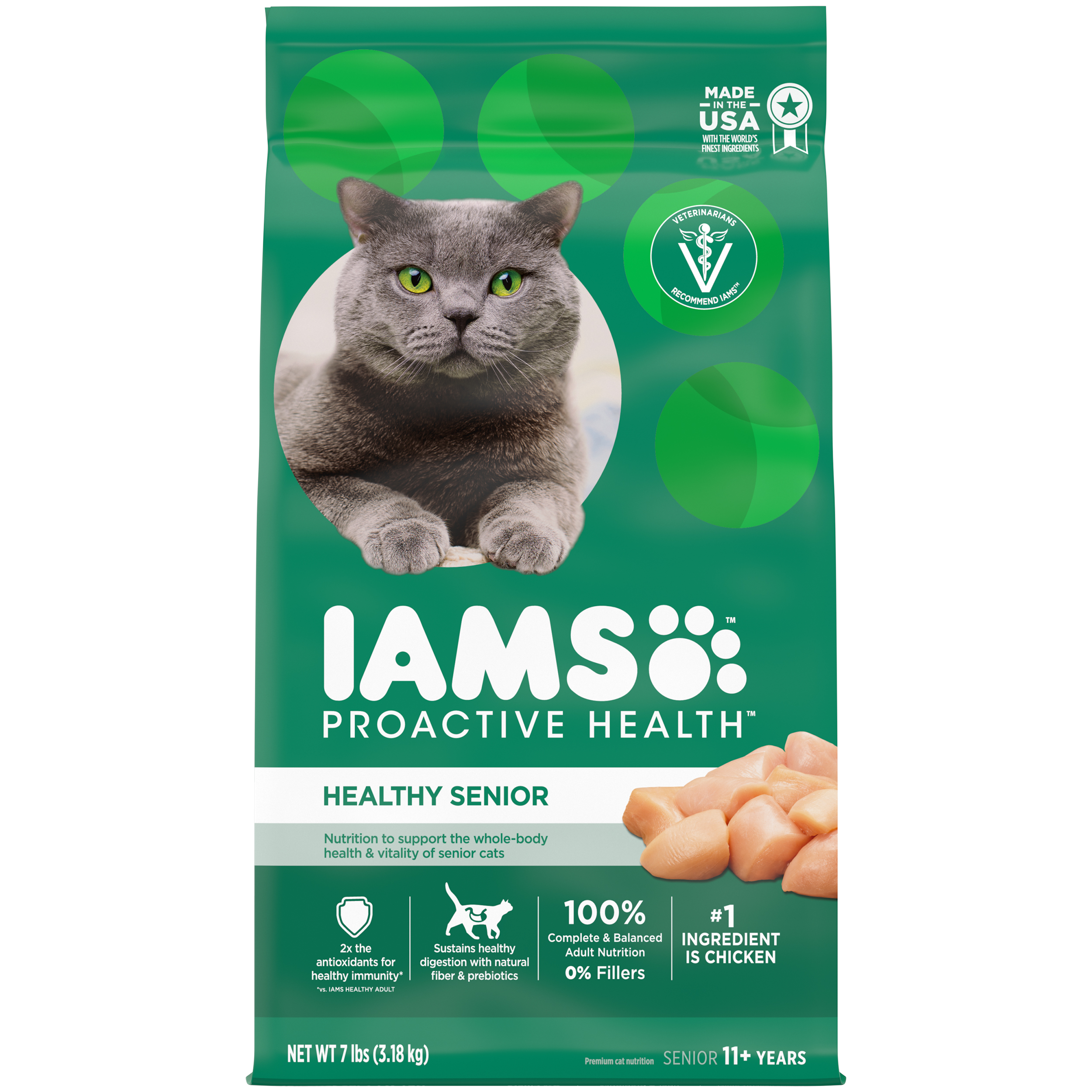 7 Lb Iams Cat Healthy Senior - Health/First Aid
