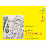 Strathmore 300 Series Newsprint Pad Tape Binding 50 Sheet 18x24  inch 1 Count