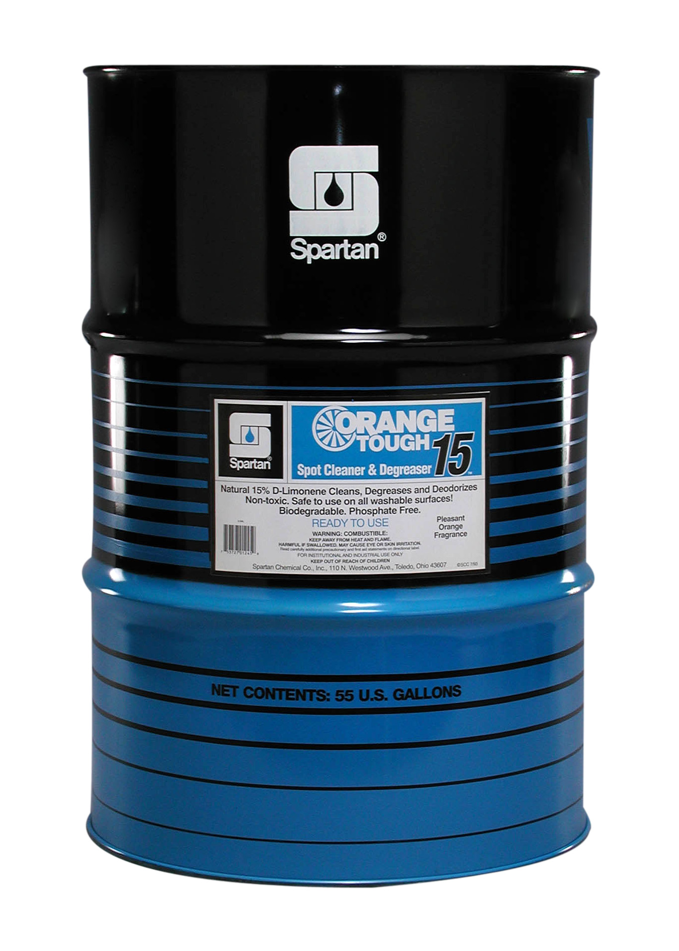 Spartan Chemical Company Orange Tough 15, 55 GAL STEEL LINED