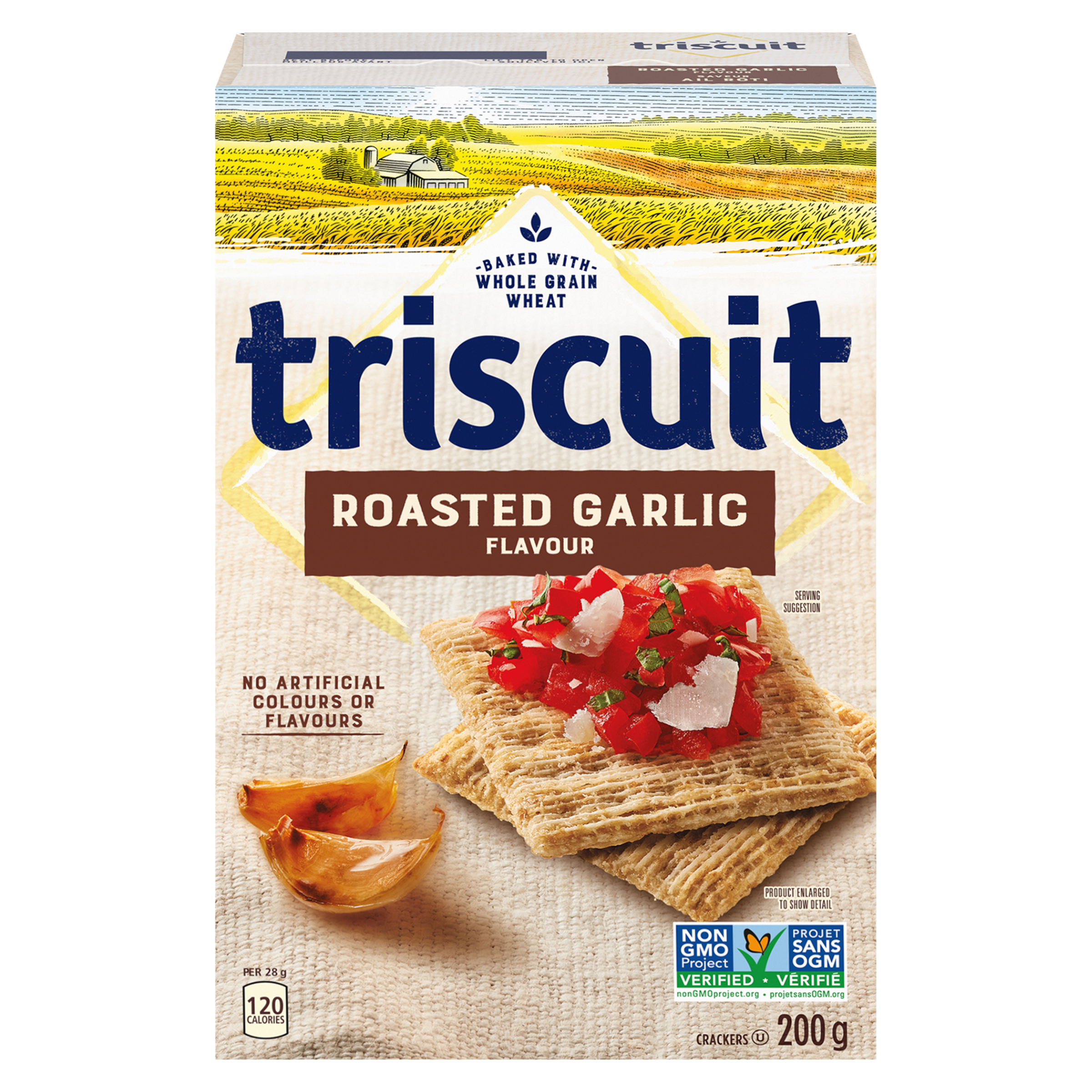 Triscuit Roasted Garlic Crackers 200 G-1