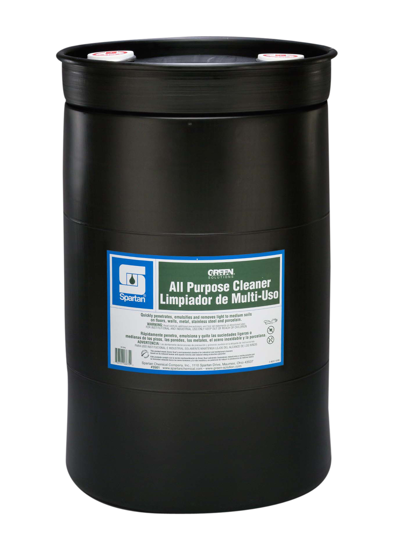 Spartan Chemical Company Green Solutions All Purpose Cleaner, 30 GAL DRUM