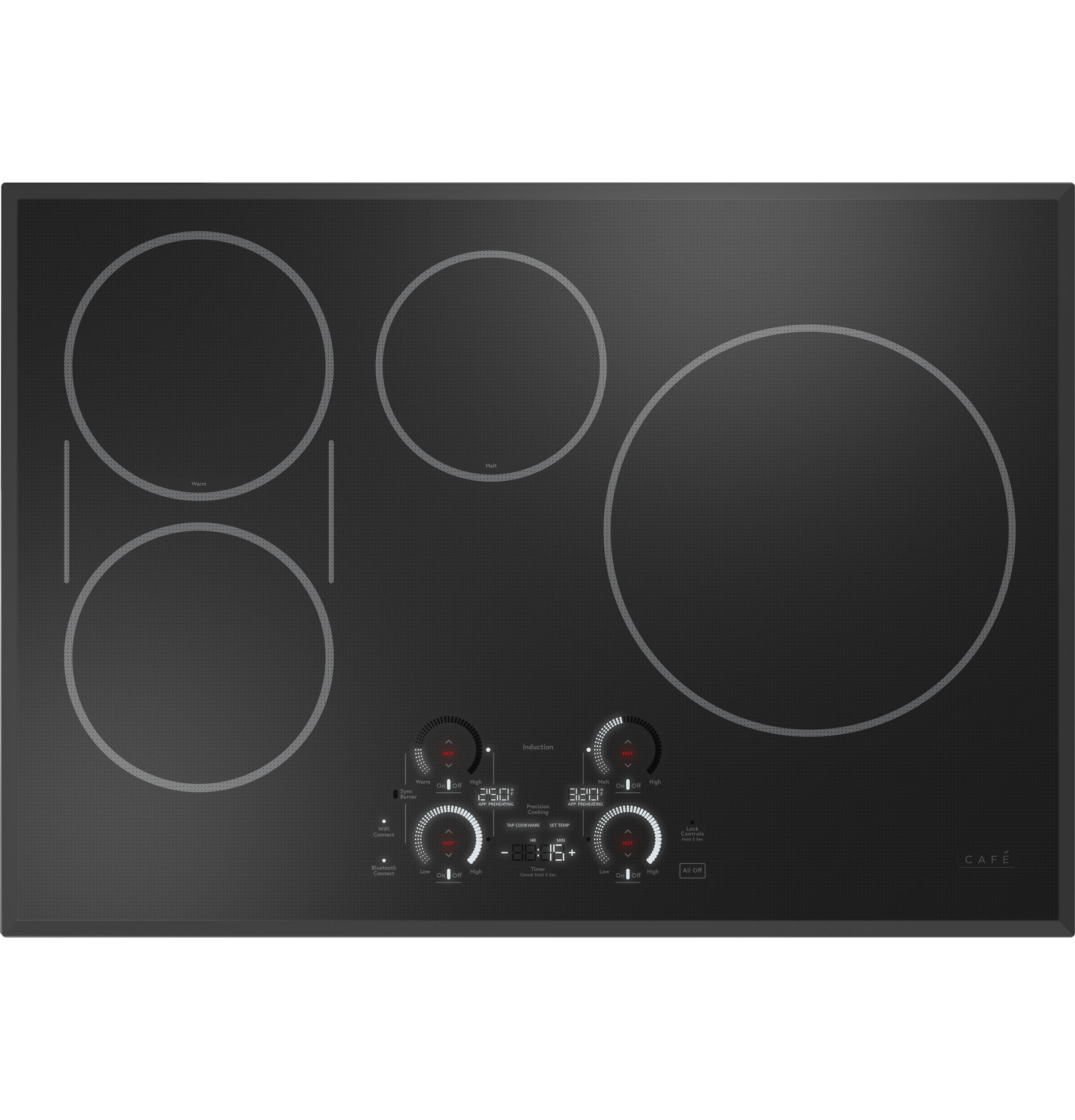 Café™ 30" Black Induction Cooktop view 2