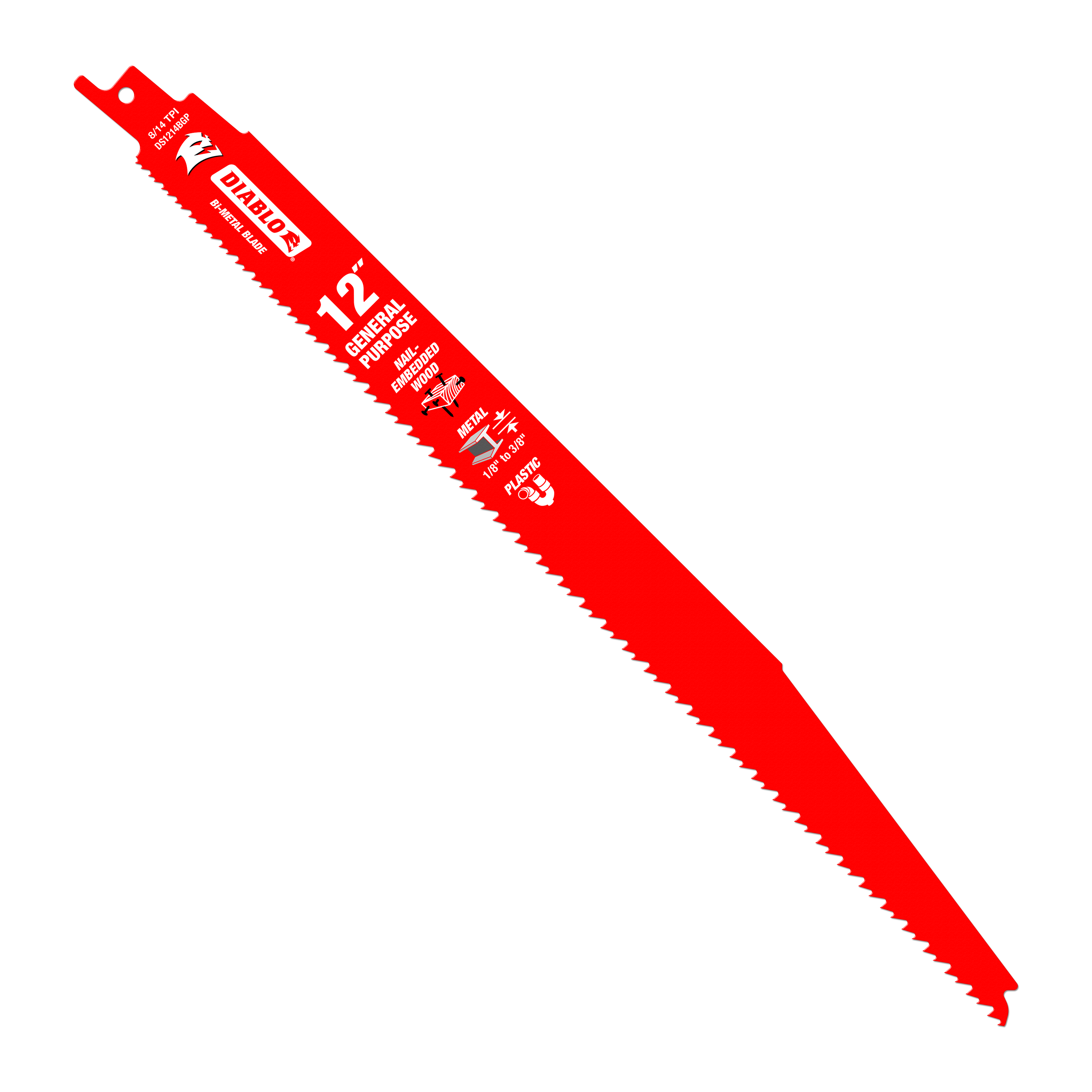 DIABLO RECIP BLADE 9"X8-14T DEMO DEMON 25PK BULK