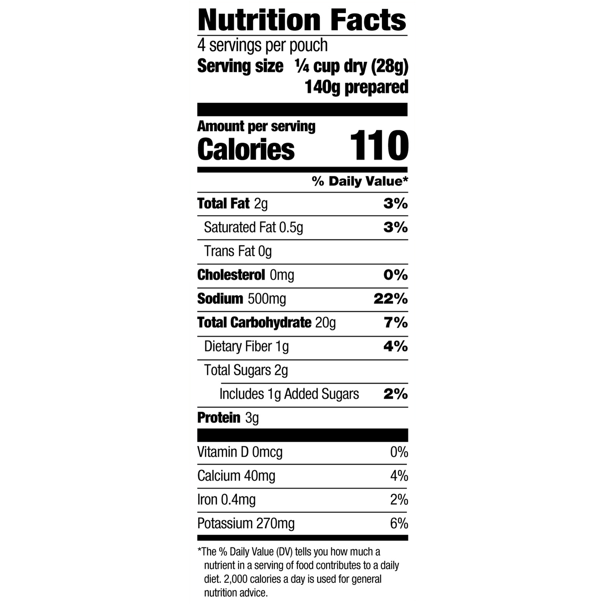 Nutrition Facts