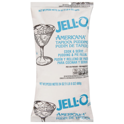  JELL-O Tapioca Pudding, 24 oz. Pouch (Pack of 12) 