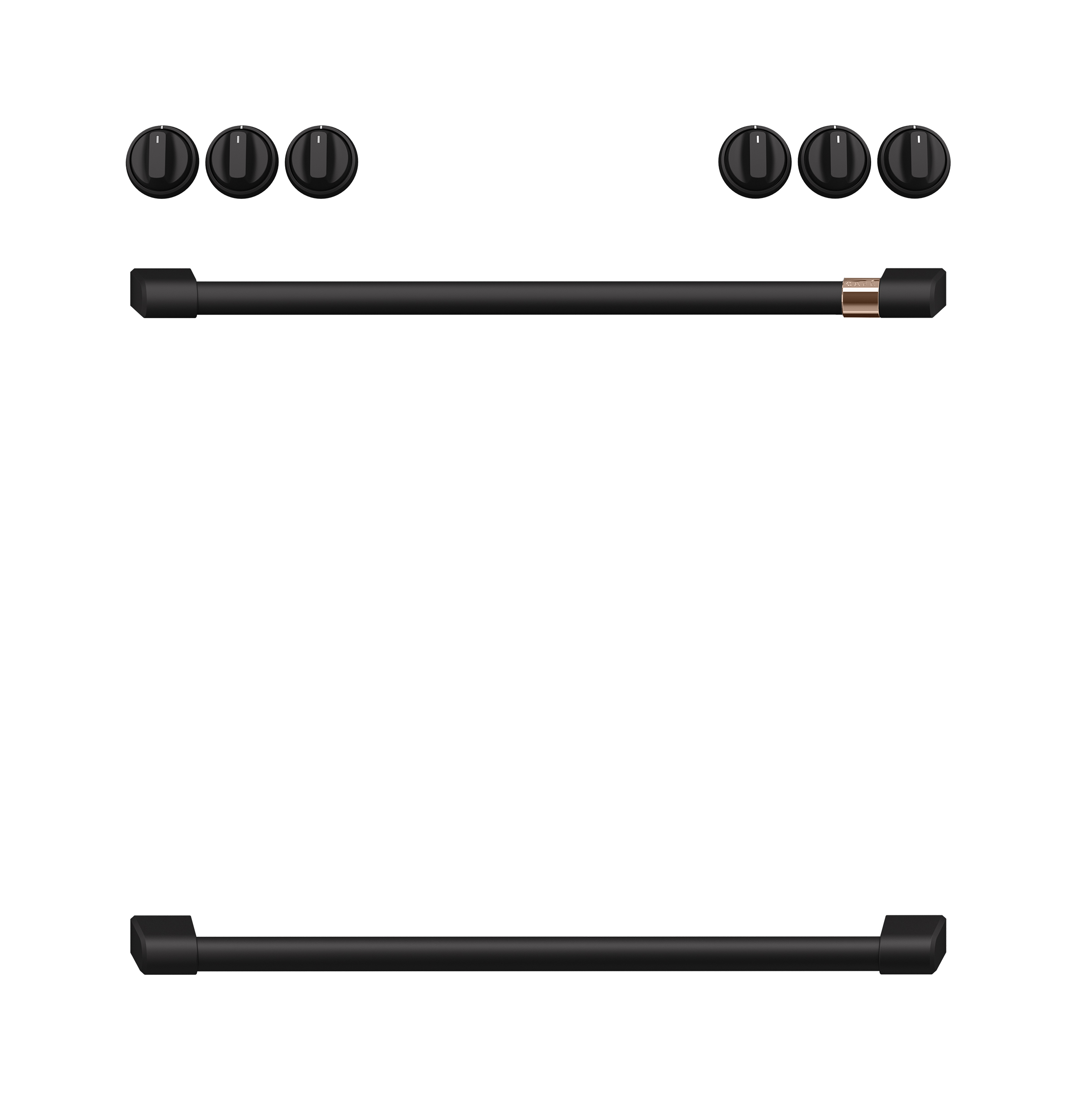 Front Cntrl — Gas — Knobs,Hndls — Flat Black — Not Connectable view 3