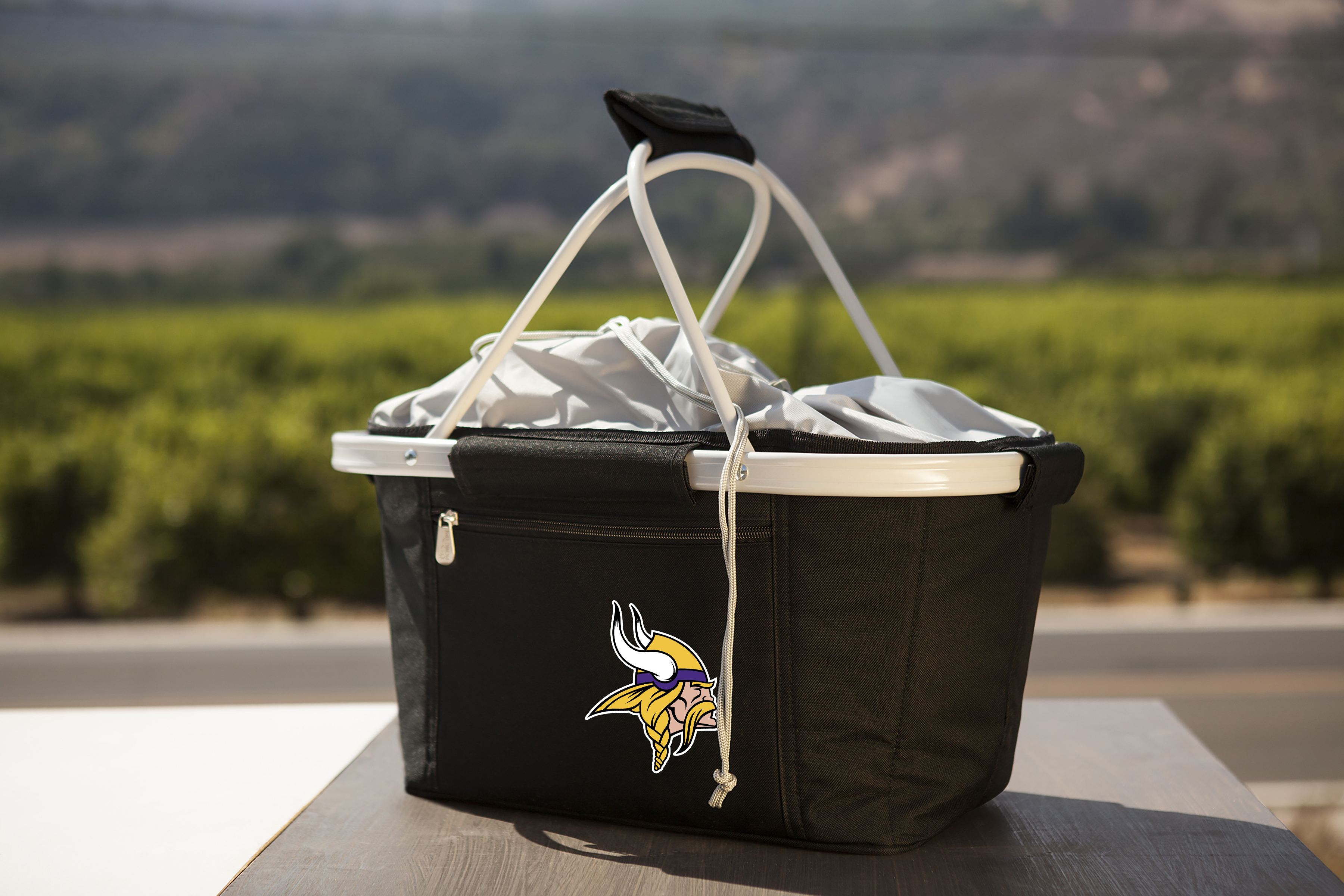 Minnesota Vikings - Metro Basket Collapsible Cooler Tote