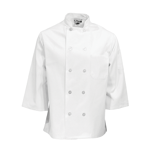 Classic Chef Coat With Plastic Buttons