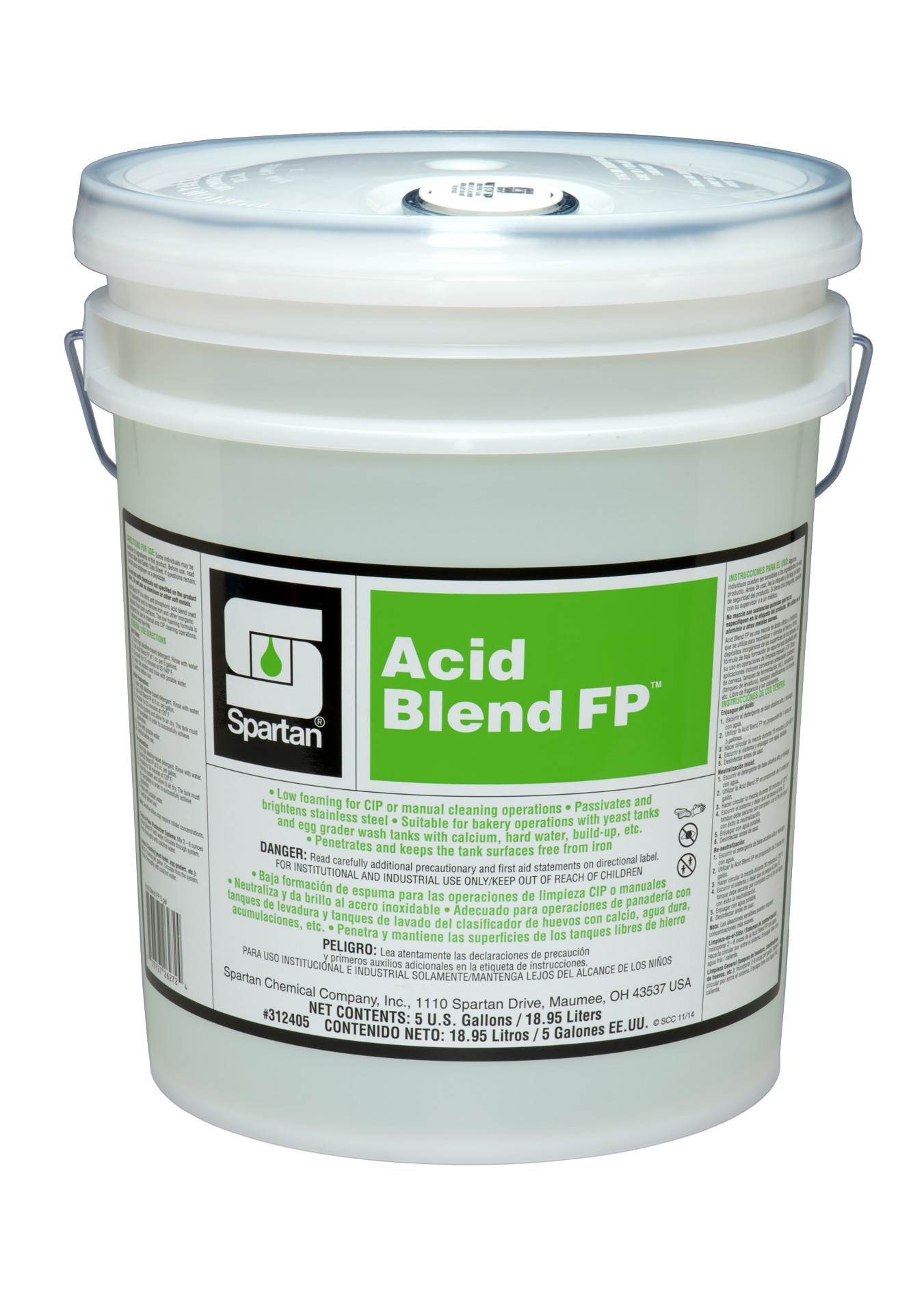 Spartan Chemical Company Acid Blend FP, 5 GAL PAIL