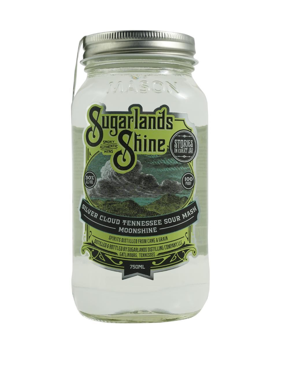 SUGARLANDS SILVER CLOUD TENNESSEE SOUR MASH MOONSHINE